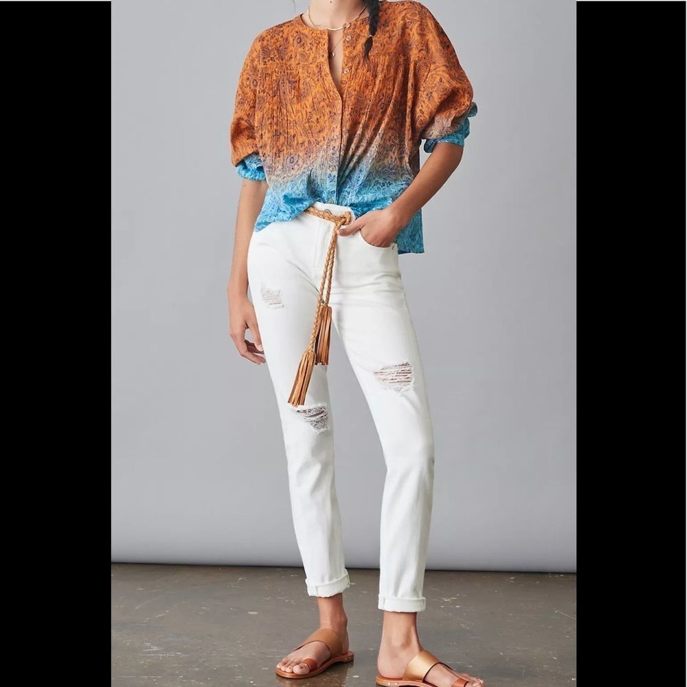 Anthropologie I Pilcro The Slim Boyfriend Jeans